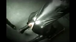 dominatrix in full latex spanking